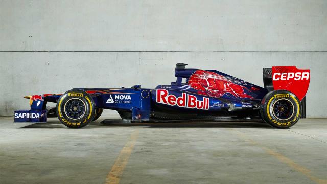 Formule 1-auto van Daniel Ricciardo