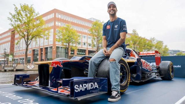 Formule 1-auto van Daniel Ricciardo