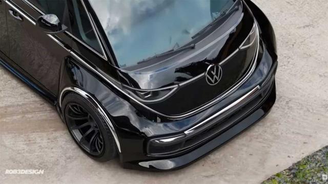 Volkswagen ID. Buzz met widebody