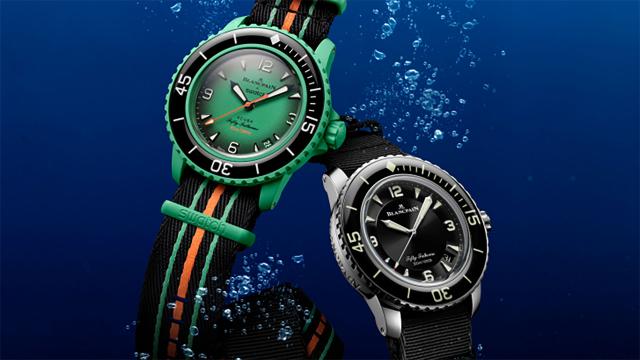 Fifty Fathoms Swatch Blancpain