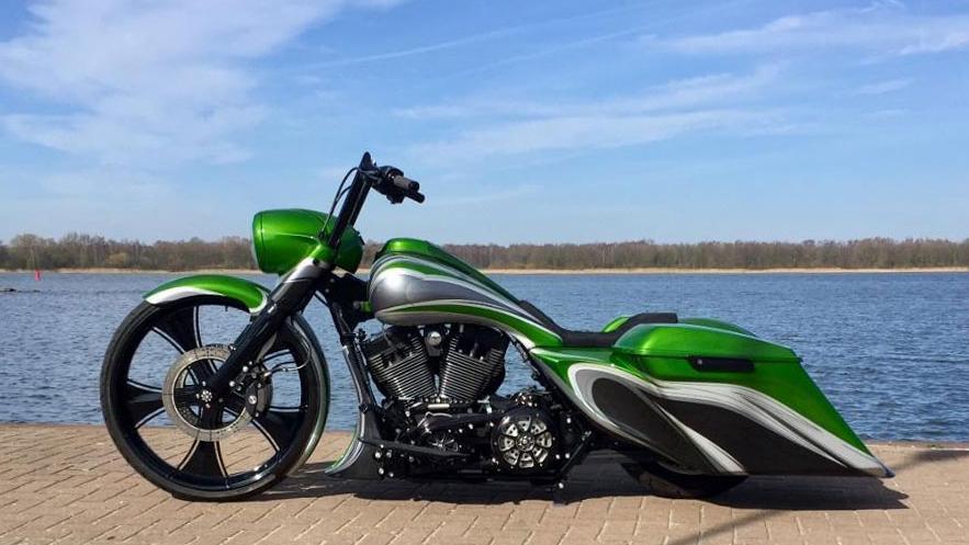 Custom Harley-Davidson is de heftigste motor van het land