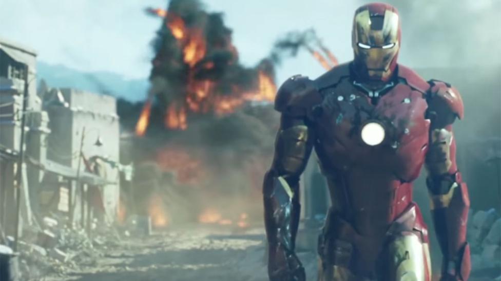 Het Iron Man pak van Robert Downey jr. is kwijt