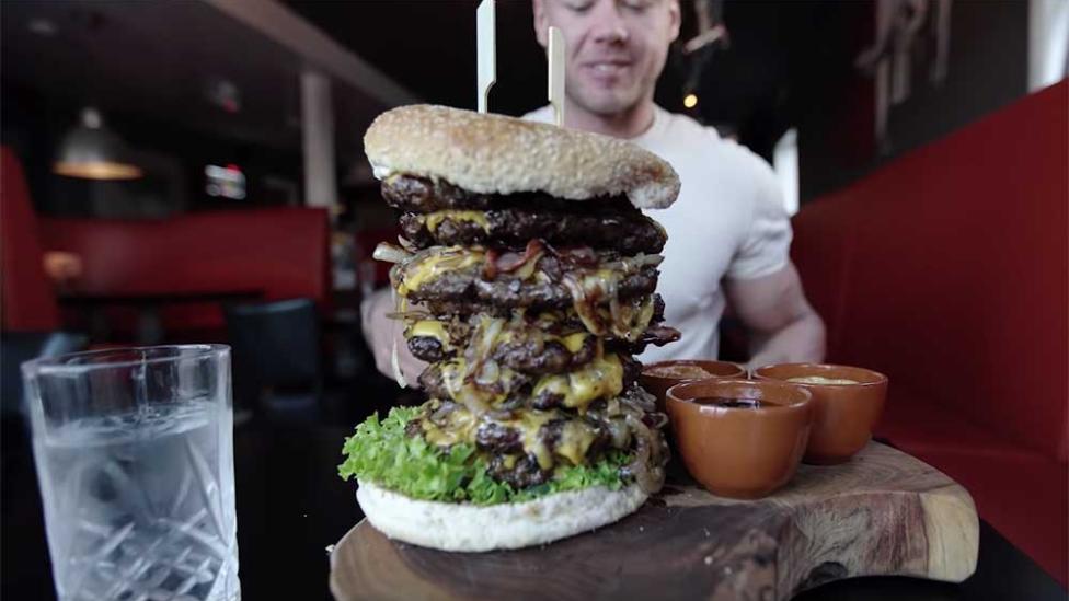 Grootste hamburger van Nederland: is dit hem?