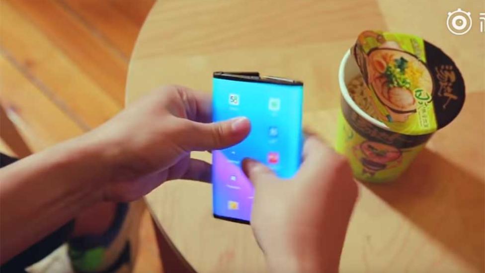 Opvouwbare Xiaomi smartphone heeft het beste design tot nu toe