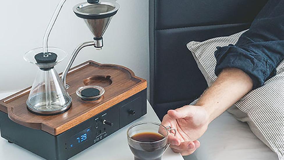 Koffiewekker maakt je wakker met een vers bakkie