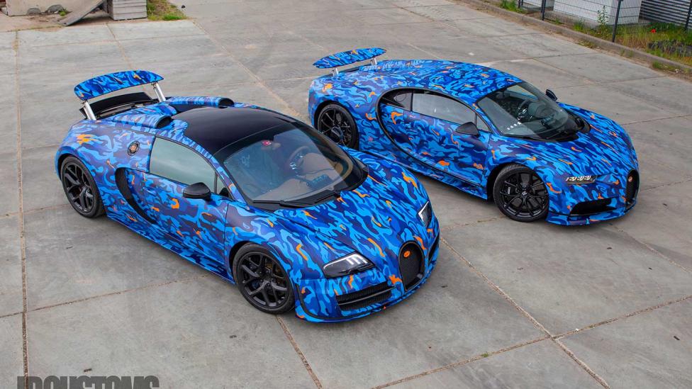 Bugatti’s van Afrojack en Jeroen van den Berg klaar voor Gumball