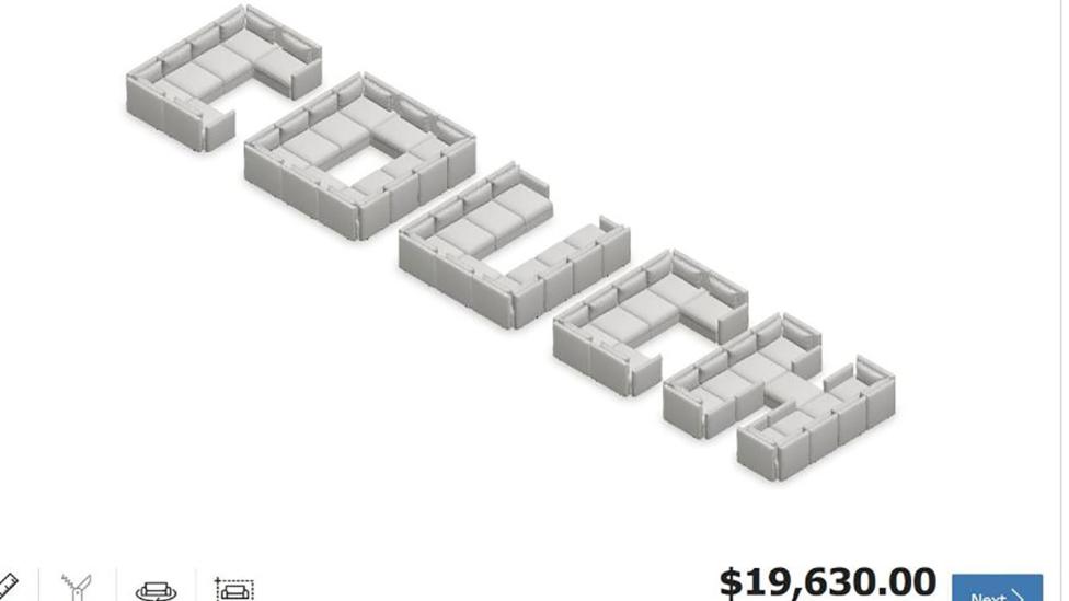 Zelf een bank ontwerpen bij IKEA leidt tot bizarre meubelstukken