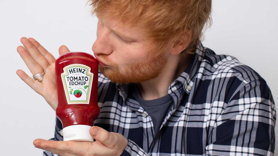 Ketchup van Ed Sheeran heet Edchup, geen grap