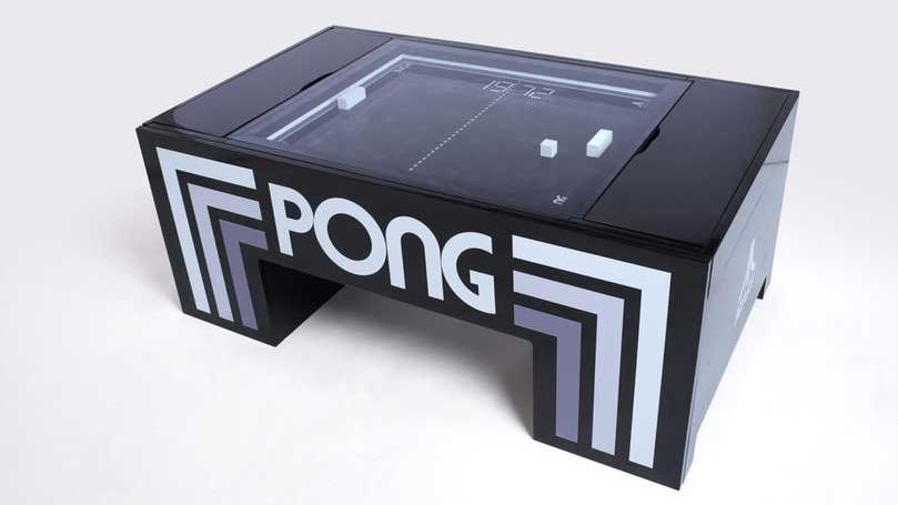 Atari Pong koffietafel brengt gameclassic tot leven