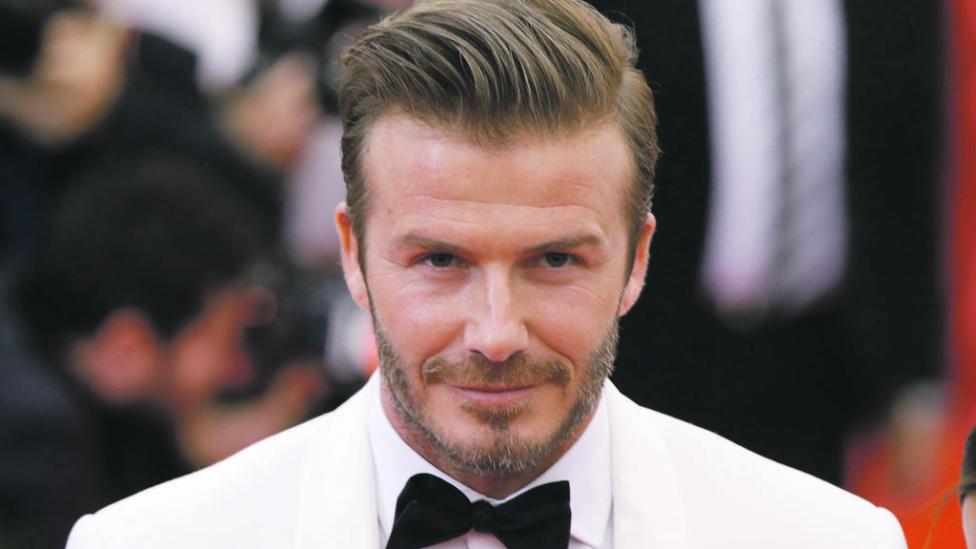 De stijl van: David Beckham
