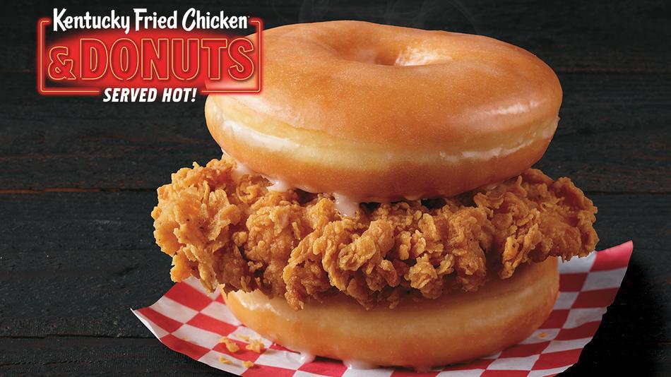 KFC zet Chicken & Donuts sandwich op het menu