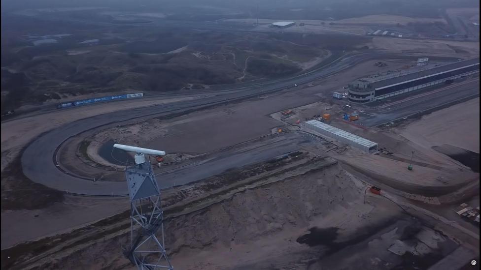Dronebeelden van het ‘nieuwe’ circuit van Zandvoort