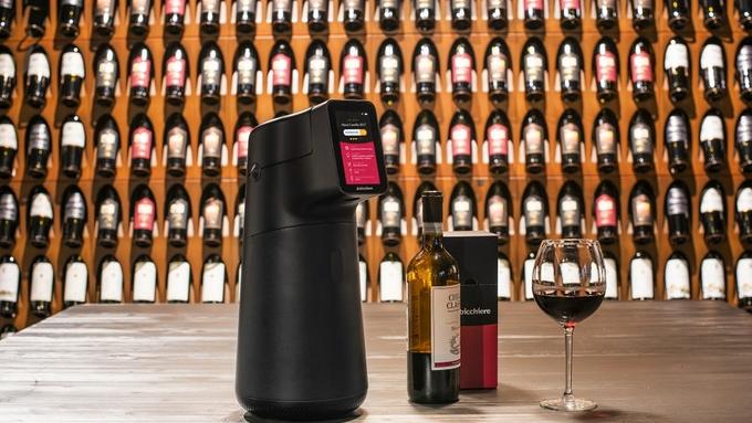 Dit apparaat ‘zet’ het perfecte glas wijn