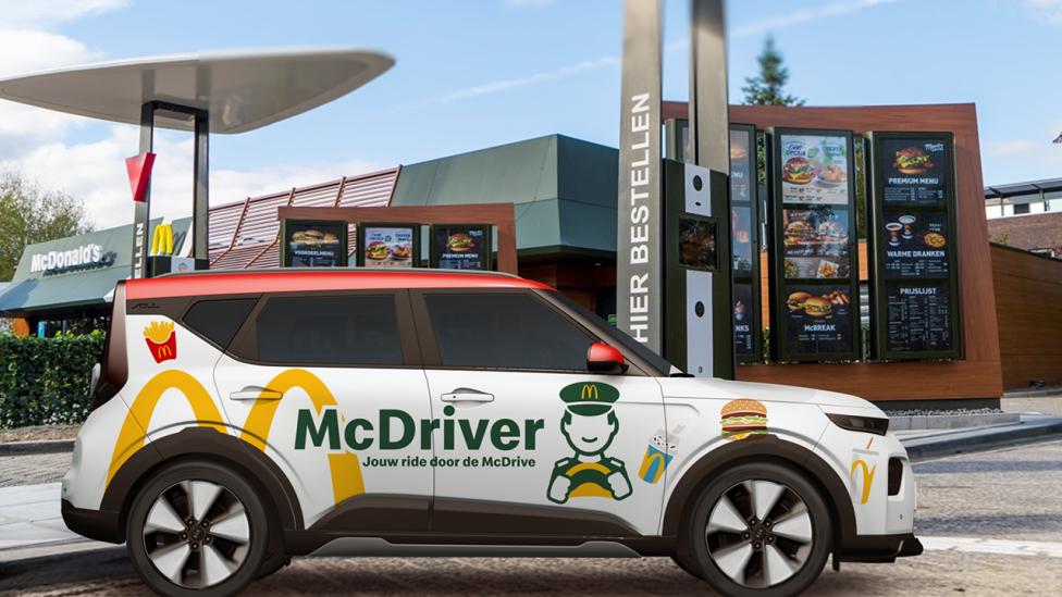 McDonald’s brengt fans met personal McDriver naar McDrive