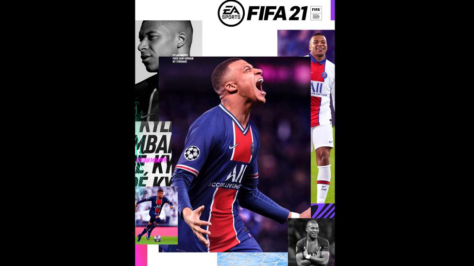 Nieuwe FIFA 21 cover lijkt op knip en plak werkje