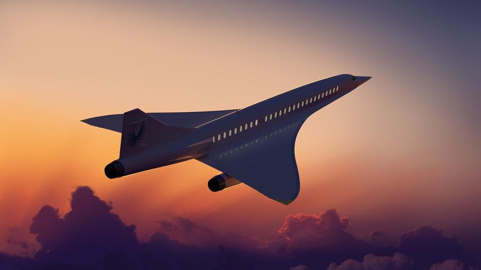 Supersonisch vliegtuig maakt een comeback