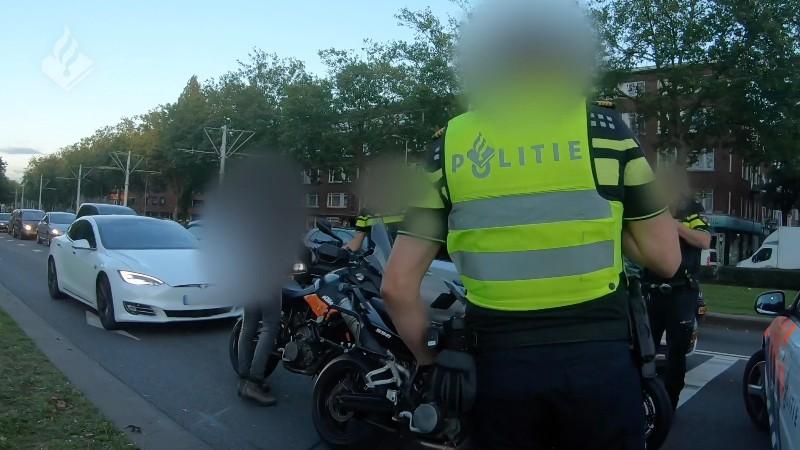 Motorrijders ‘Breda – Rotterdam’ opgepakt door de politie