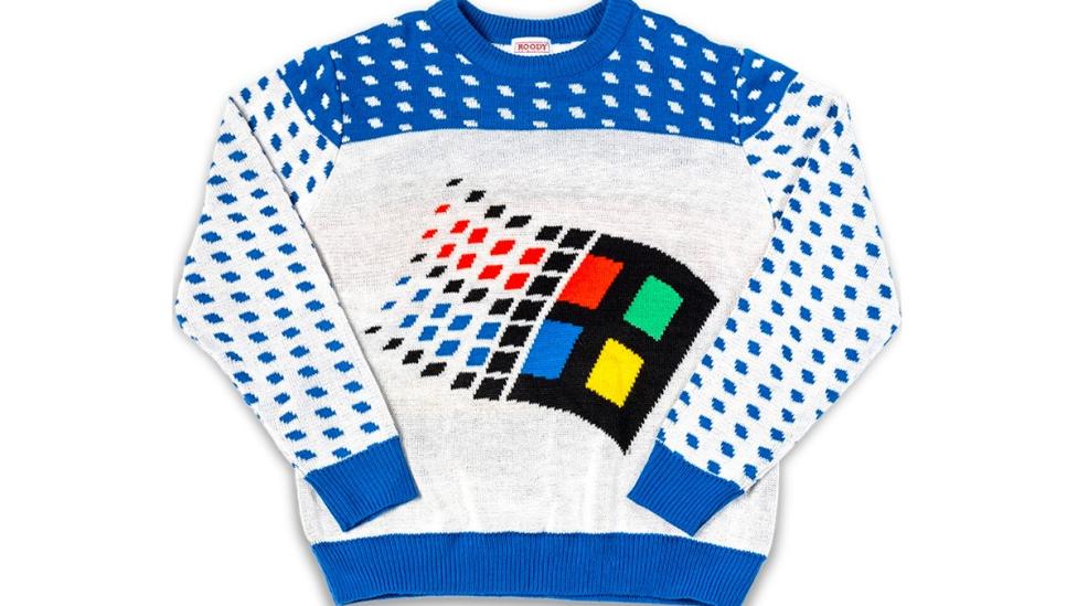 Foute kersttruien van Microsoft combineren comfort en nostalgie