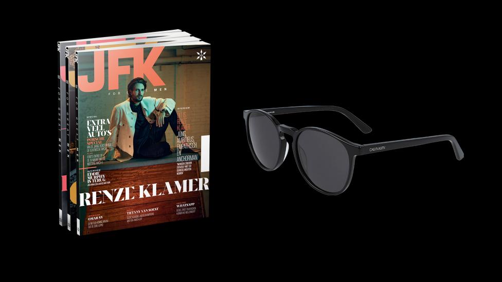 2 jaar JFK voor € 89,95 + Calvin Klein zonnebril