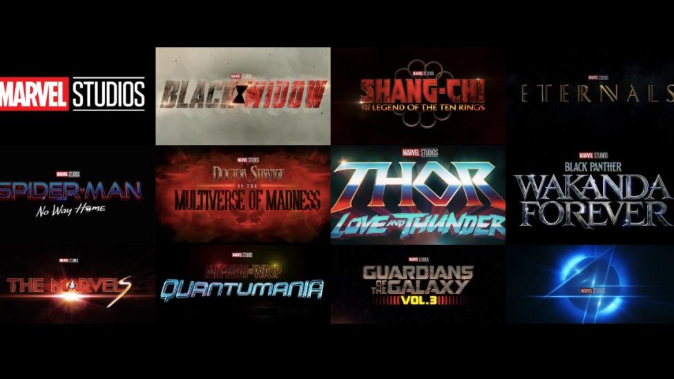 Marvel kondigt release aan van 11 films in fase 4 van het MCU
