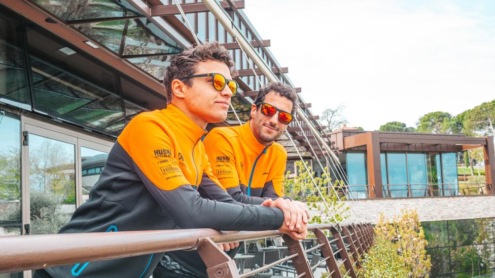 SunGod x McLaren zonnebril: steun de bromance (en Oranje)