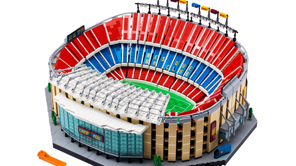 LEGO verwent fans van FC Barcelona met Camp Nou-set