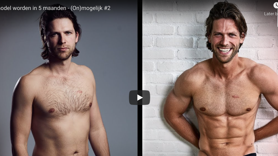 Thomas van StukTV transformeert in 5 maanden tot Men’s Health covermodel