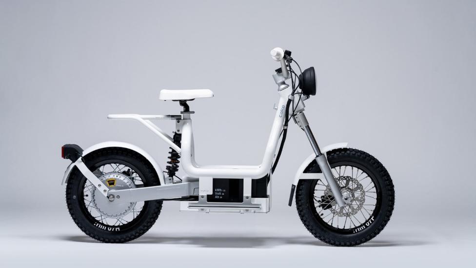 De Cake Makka is een zeer praktische elektrische scooter uit Zweden