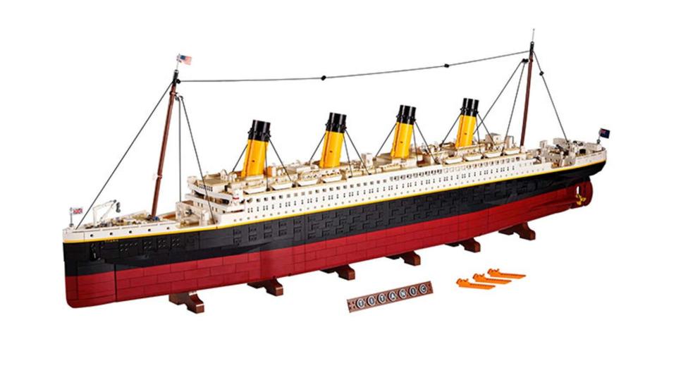 Lego onthult met de Titanic zijn grootste set ooit