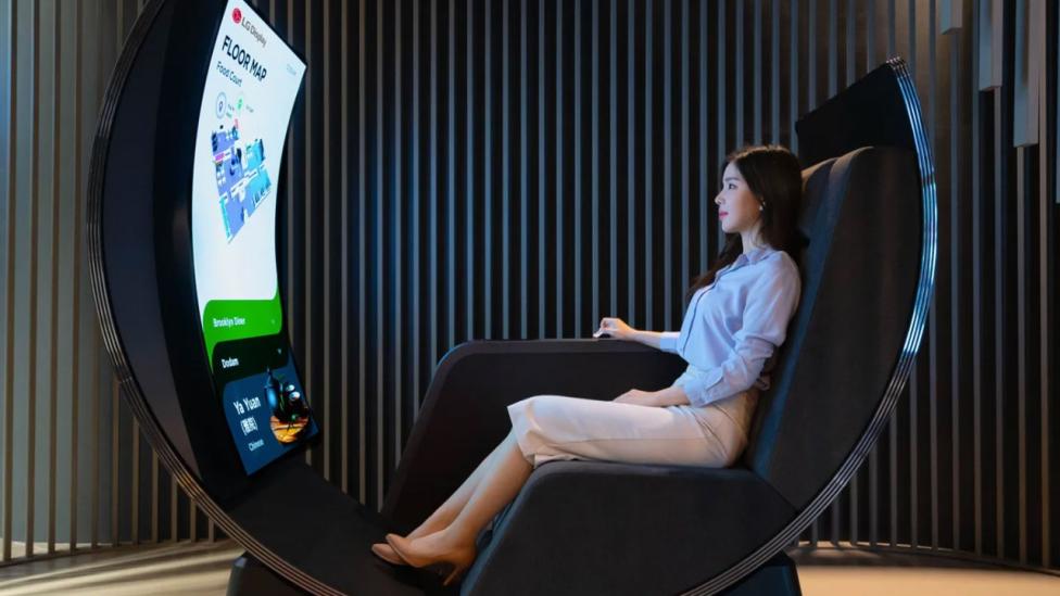 De ‘Media Chair’ van LG brengt je tv-beleving naar een nieuw niveau