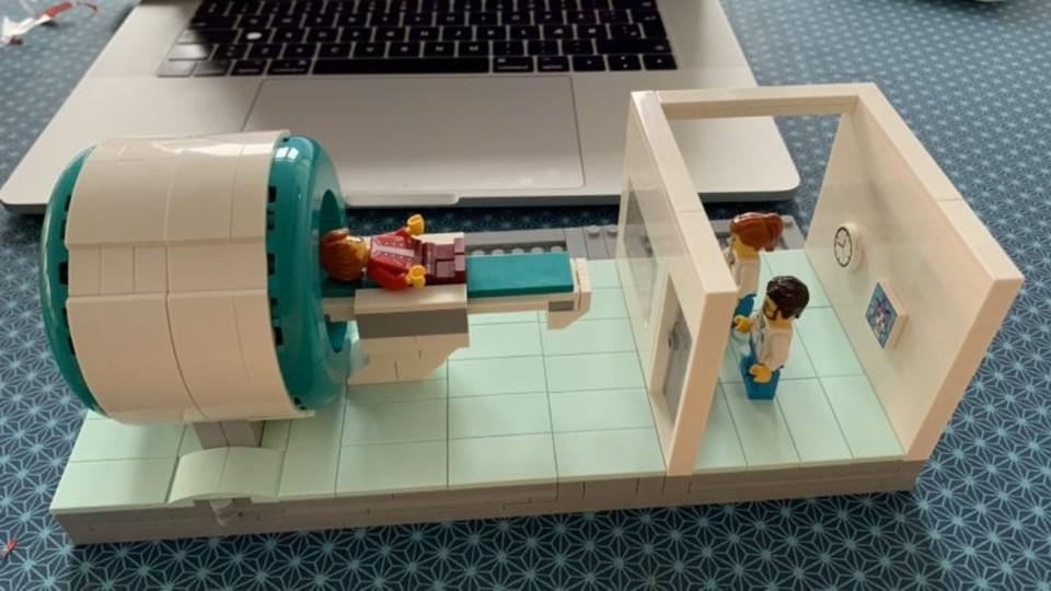 Lego doneert sets van MRI-scanner om zieke kinderen gerust te stellen