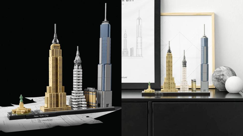 Pronk met de skyline van New York dankzij deze set van Lego Architecture