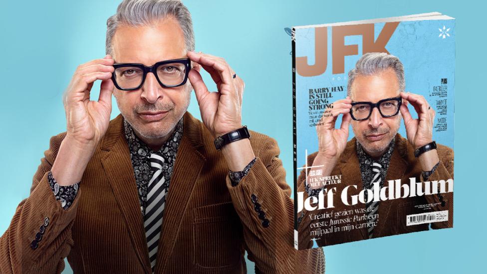 JFK 95 met Jeff Goldblum ligt nu in de winkel