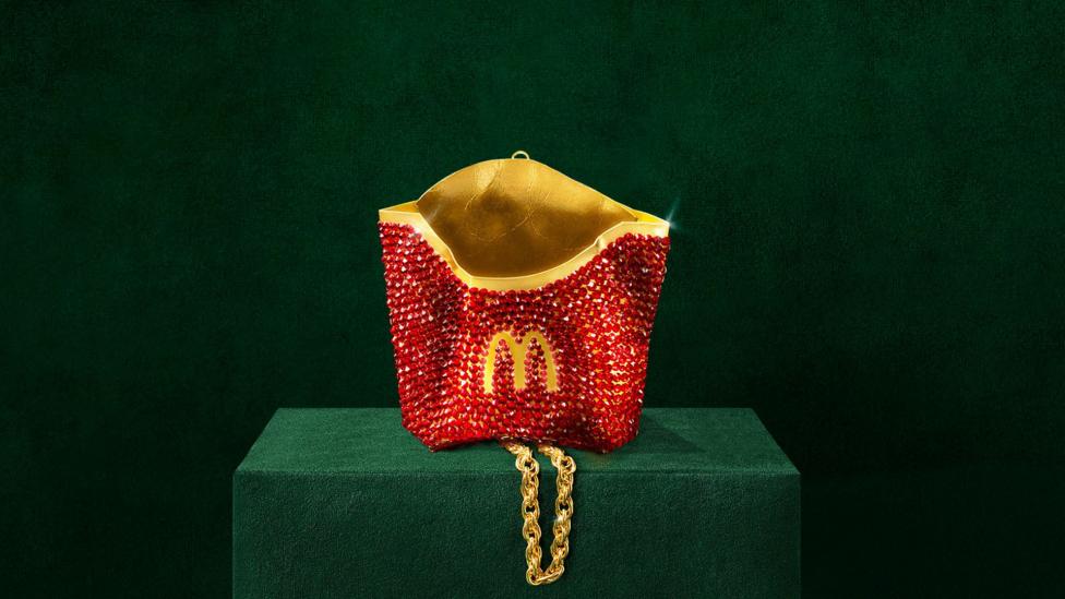 McDonald’s komt met bling bling gemaakt van zwerfafval
