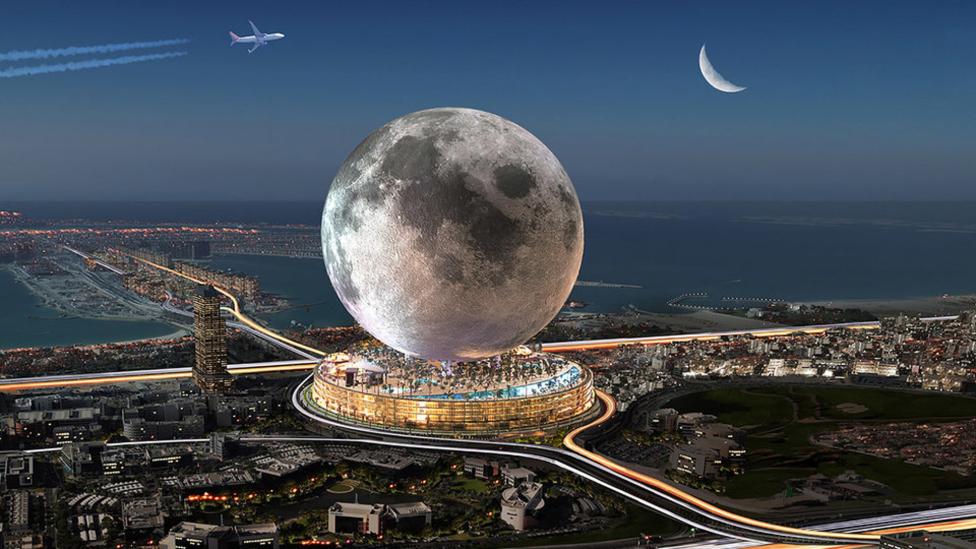 Bedrijf kondigt plannen aan voor een ‘MOON Resort’ in Dubai
