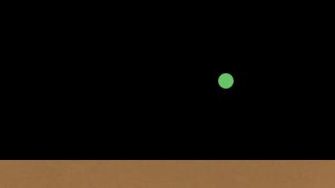 Wat is de functie van die kleine groene stip bovenaan het scherm van je iPhone?