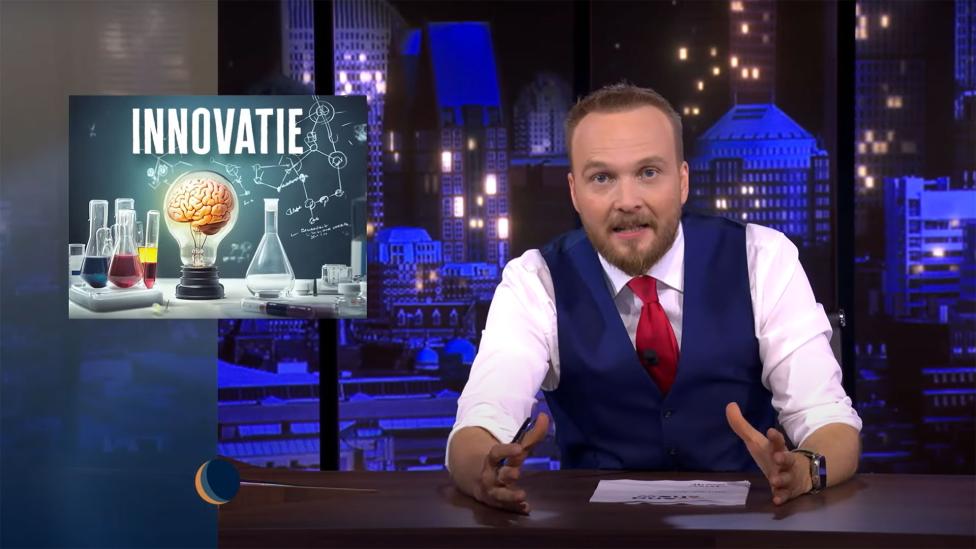 De Avondshow met Arjen Lubach ontleedt het regeerprogramma: innovatie of illusie?