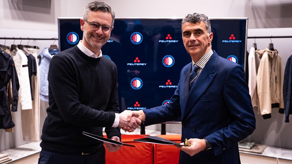 Peuterey maakt van Feyenoord de best geklede ploeg van Nederland
