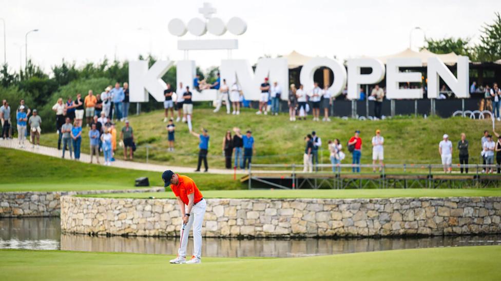 Golfers strijden om miljoenen euro’s op KLM Open 2025