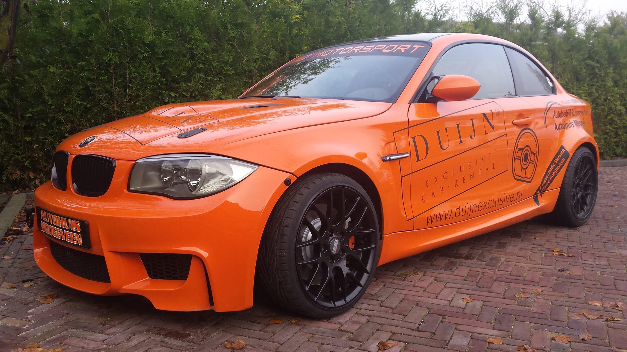 BMW 1-serie met V10 is een overheerlijk driftmonster - TopGear Nederland