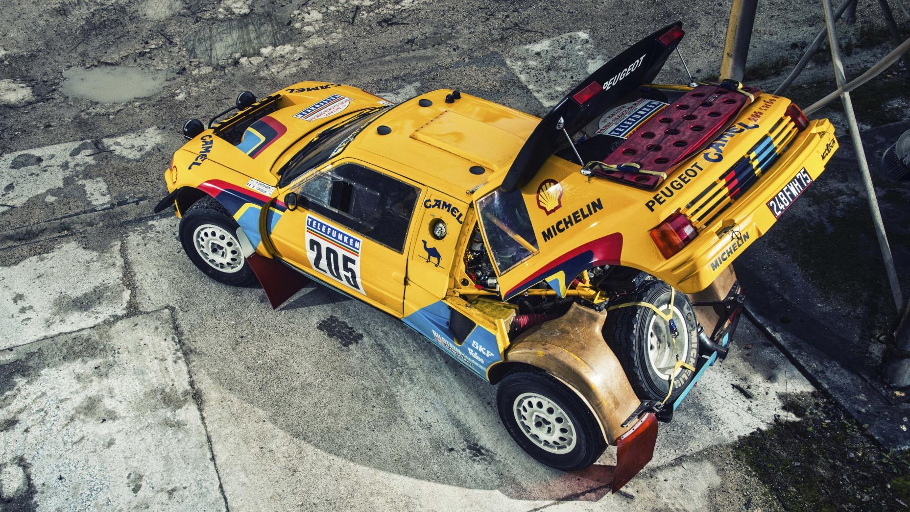 VW GOLF、PEUGEOT 205 T16 ラリーカー AFX スロットカー VW GOLF