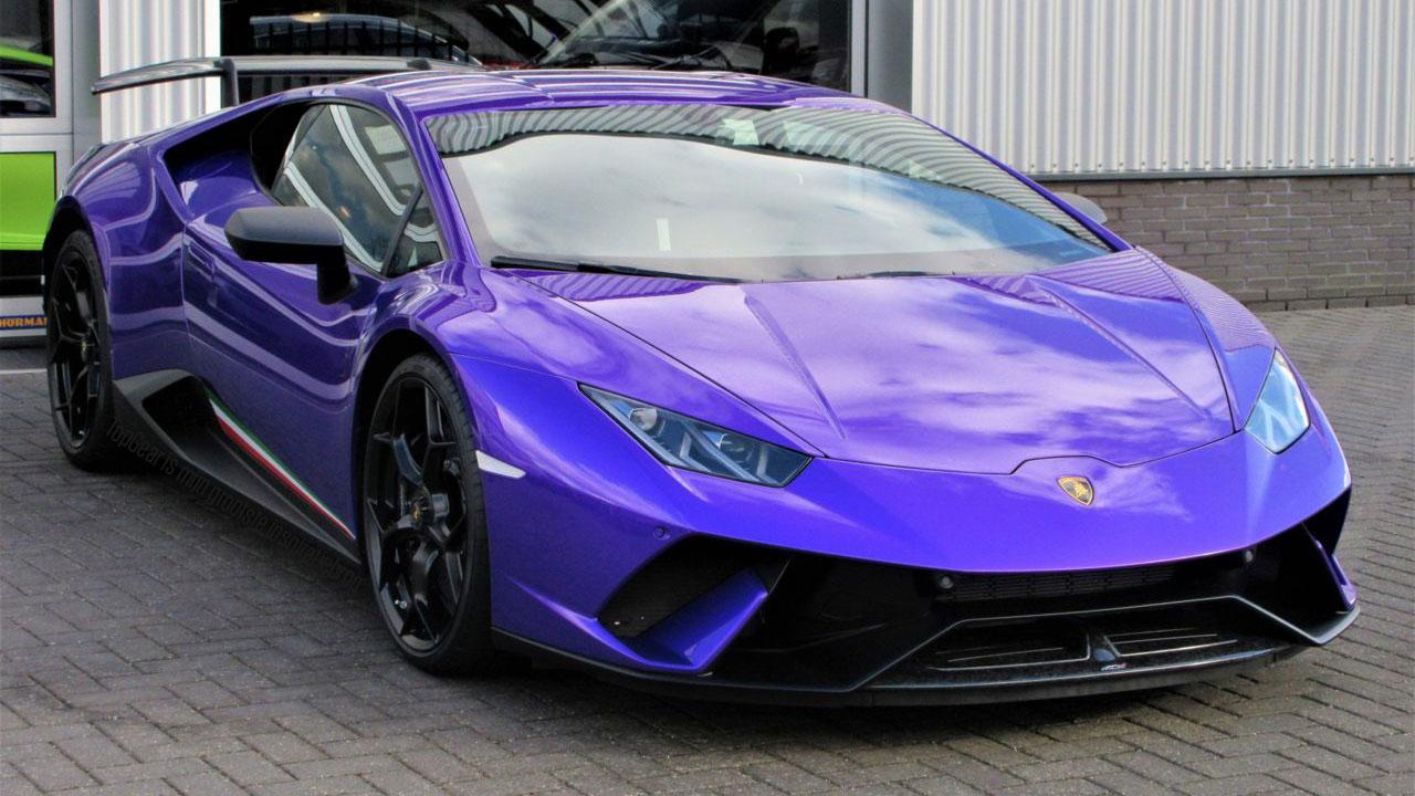 Lamborghini Huracan Performante Purple