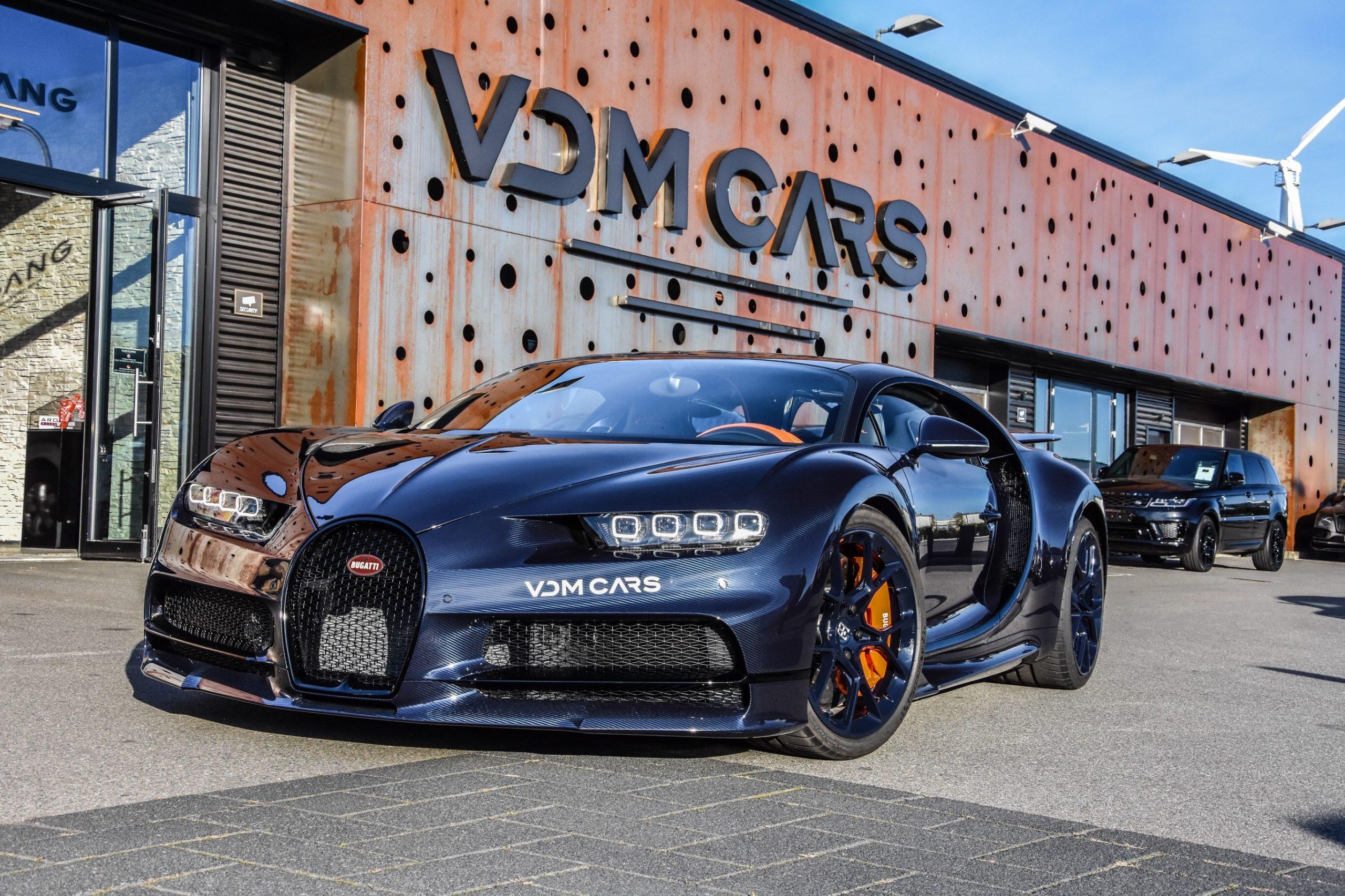 Verknald Ga op pad Slijm Bugatti Chiron in Blue Royal Carbon te koop in Nederland - TopGear