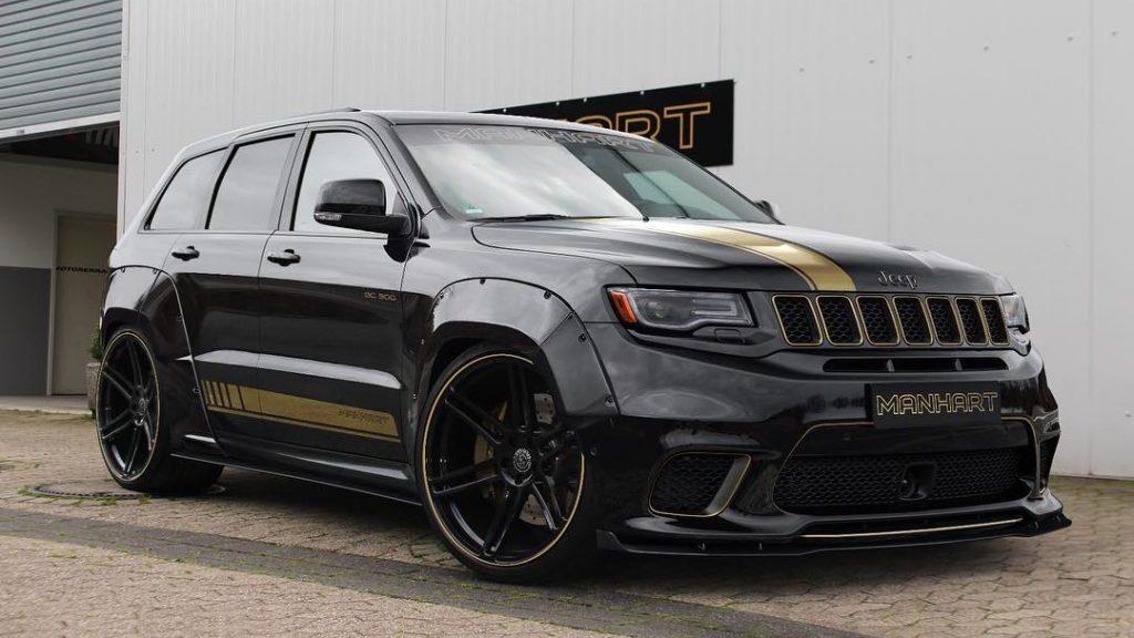 Jeep Trackhawk Manhart GC900 staat te koop TopGear Nederland