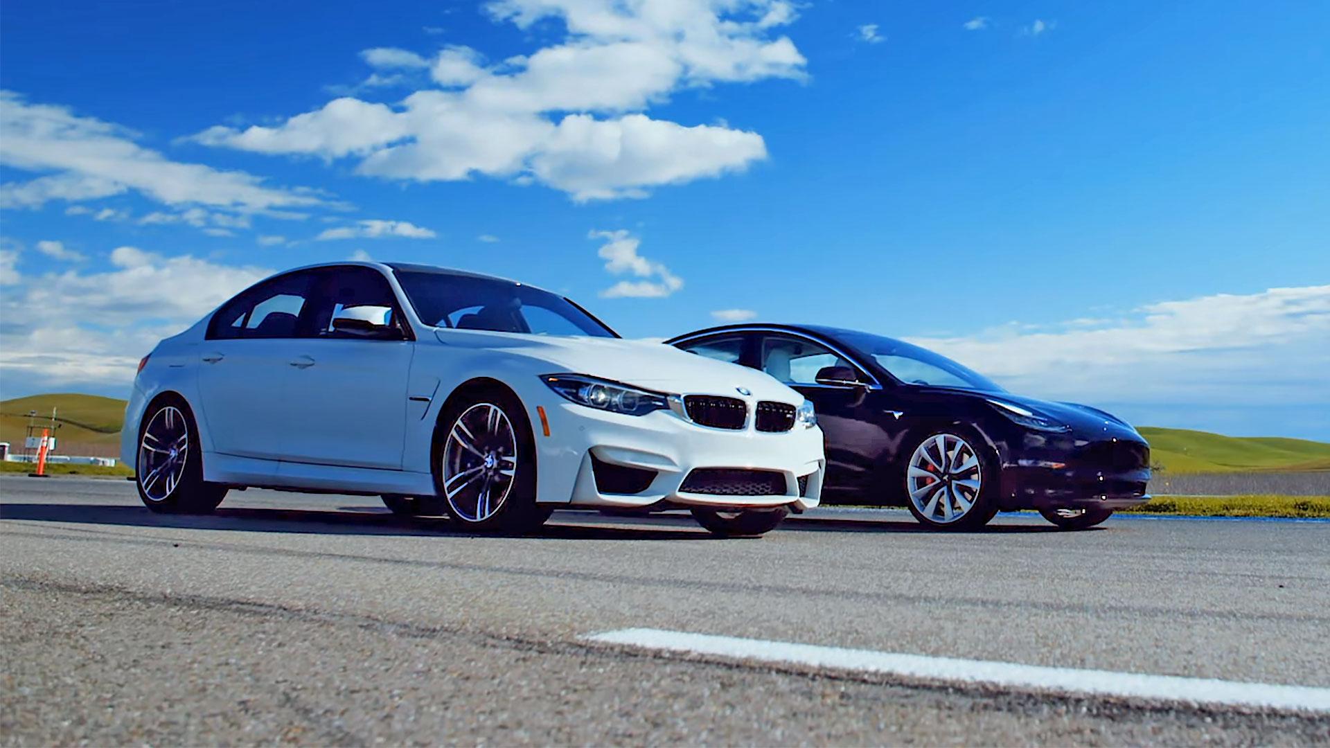 model 3 performance vs bmw m3