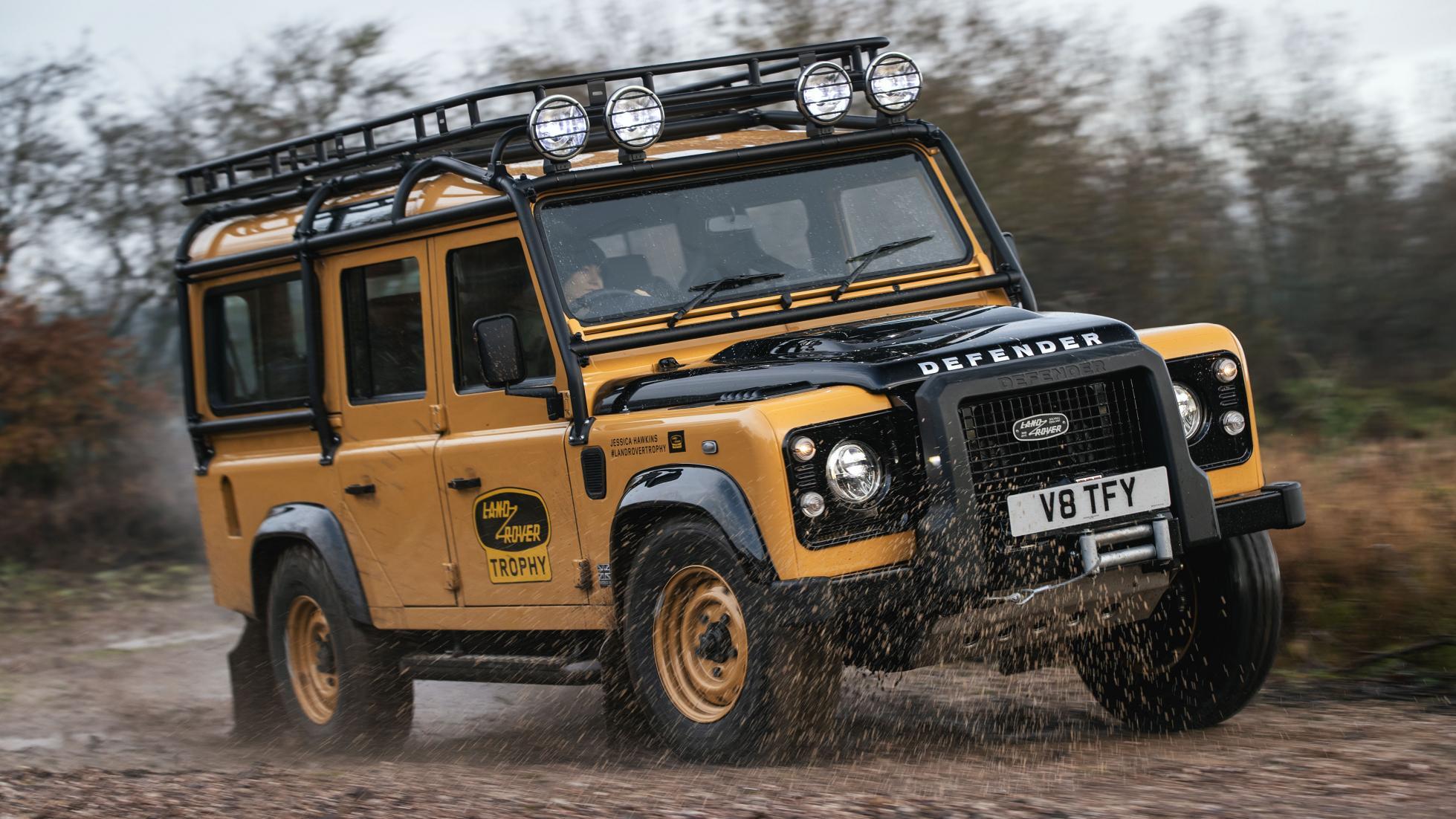 assistent wildernis morgen Land Rover Defender V8 opnieuw in productie - TopGear