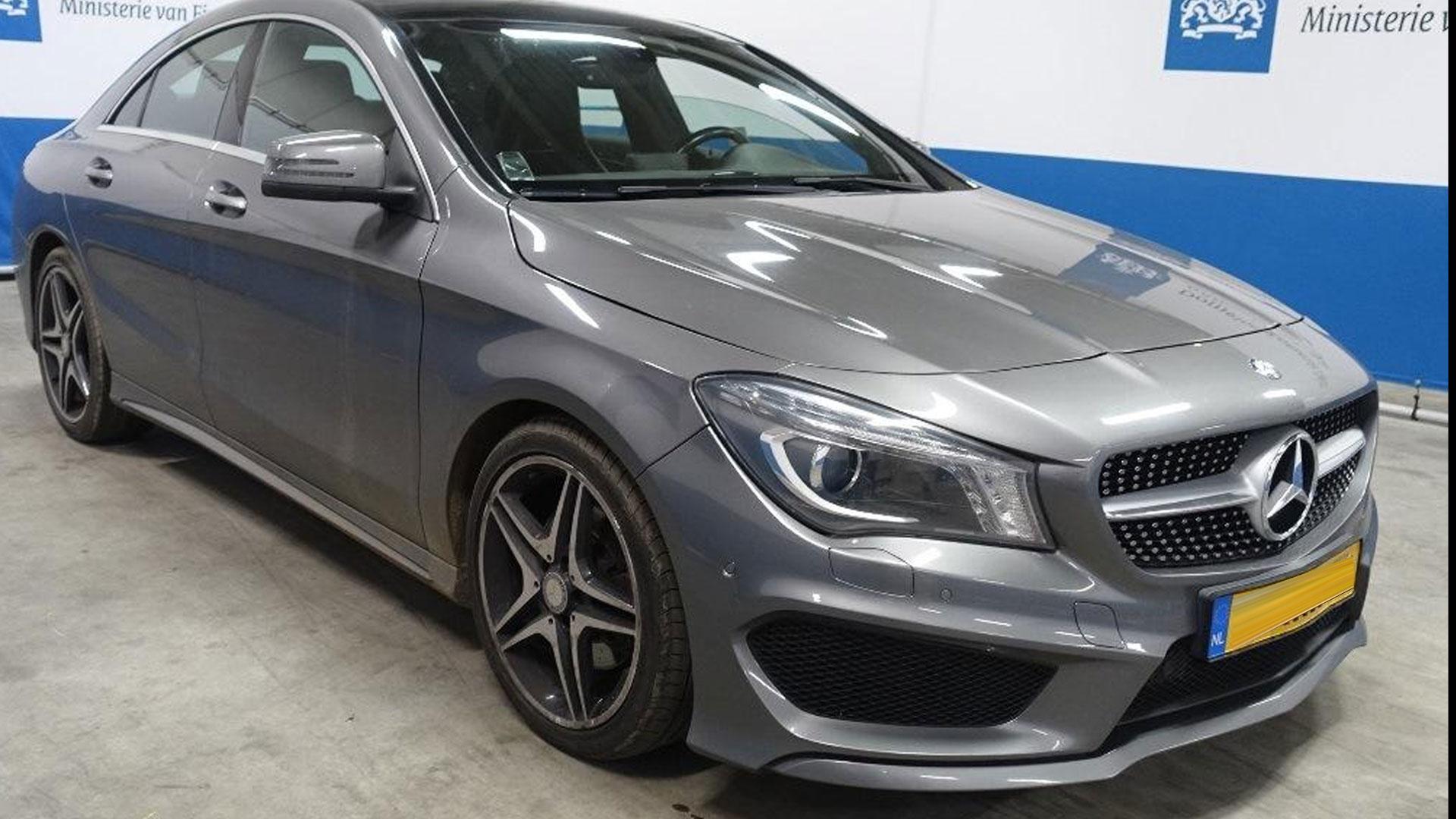 Mercedes CLA voor de 2e in beslag genomen