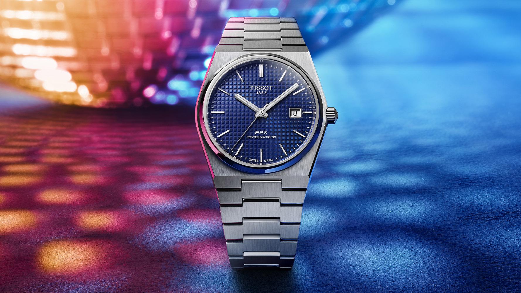 Tissot Heren T-sport Xl Chronograaf Blauwe Wijzerplaat Bruine Leren Band  T1166171604700 - First Class Watches™ NLD