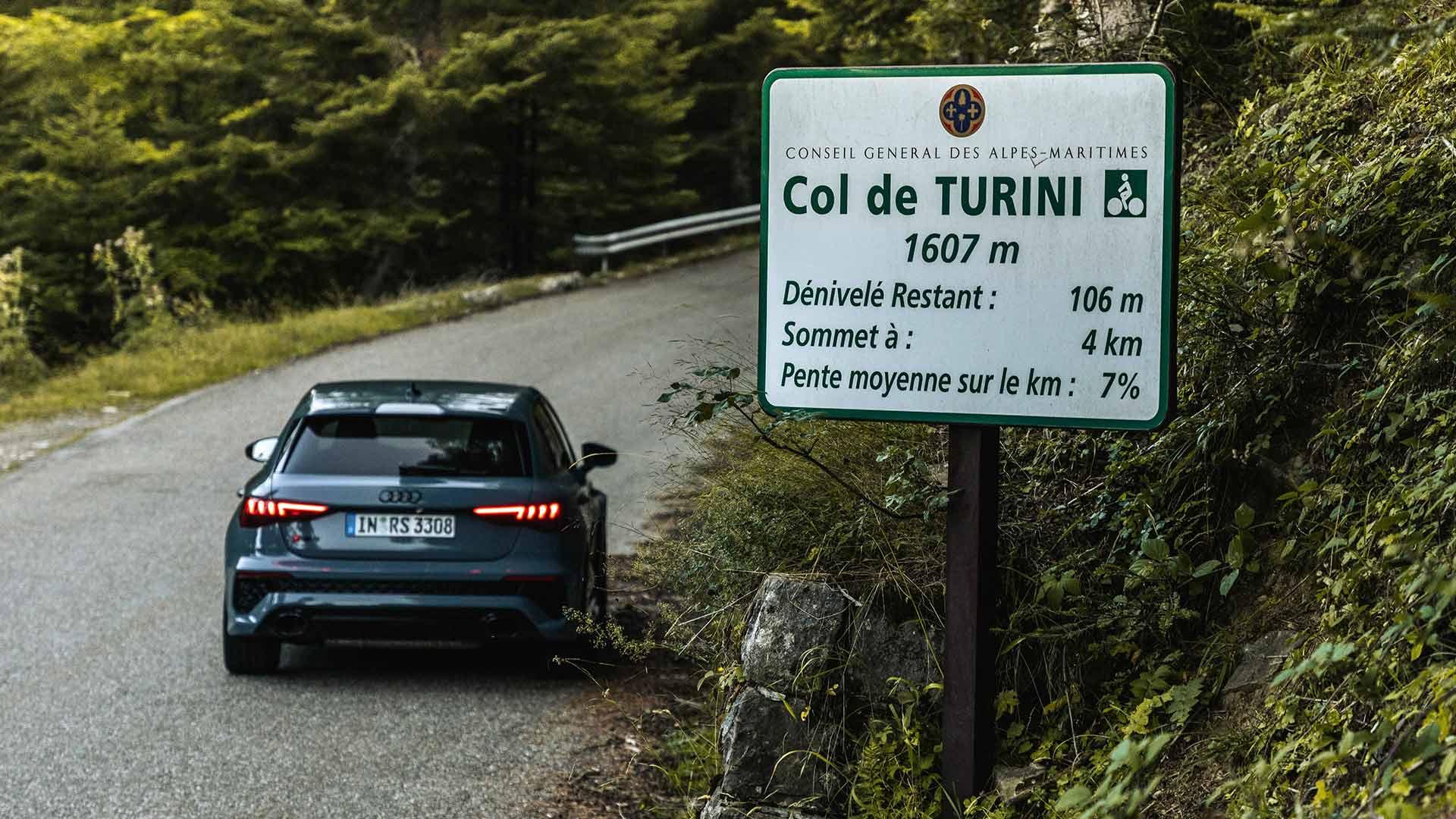 Audi RS 3 Col de Turini