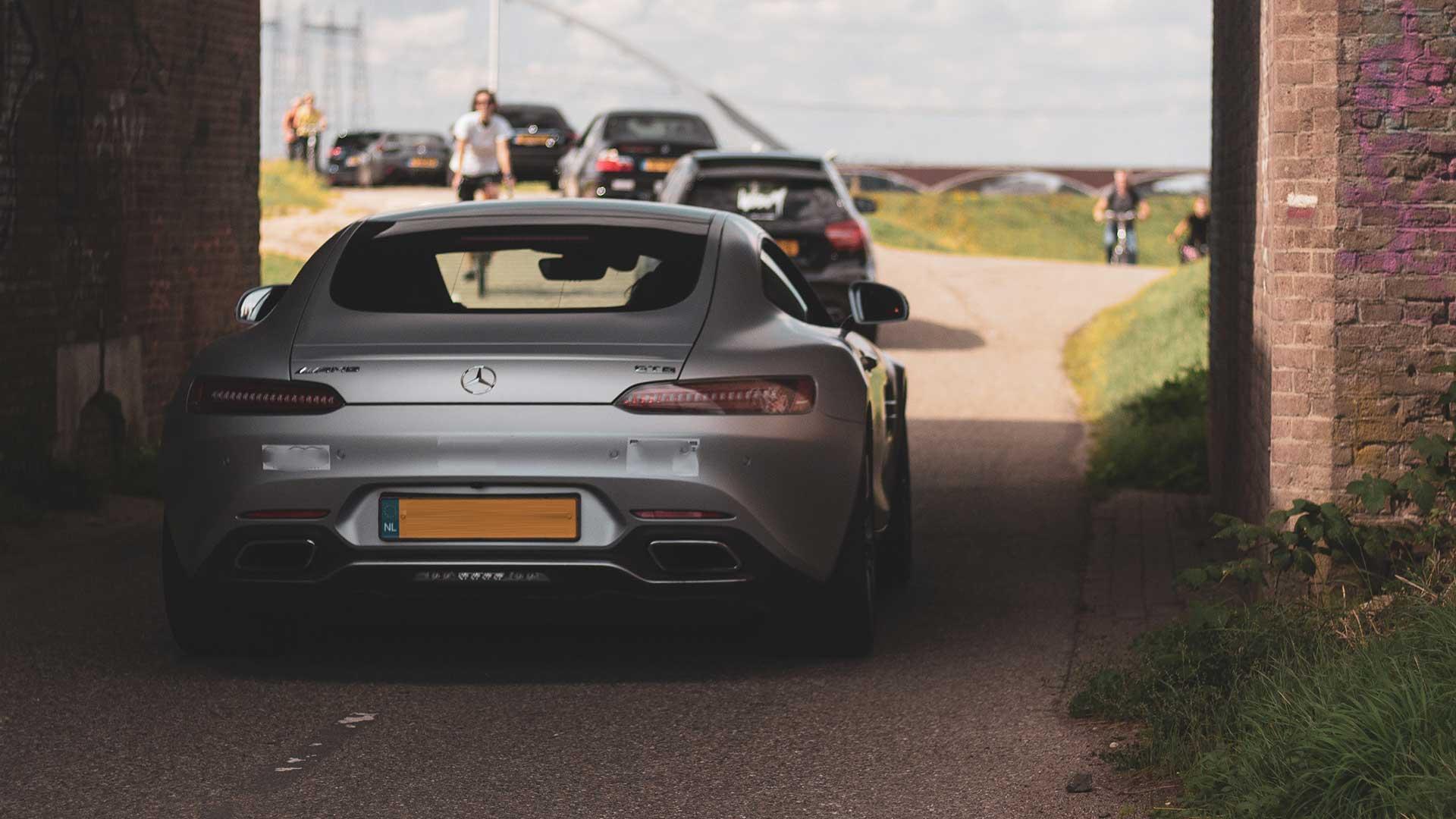 Mercedes-AMG GT S met Nederlands kenteken